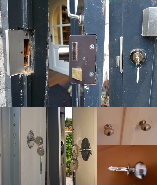 Verschillende sloten